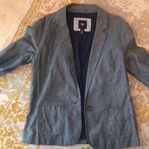 Gap chambray blazer